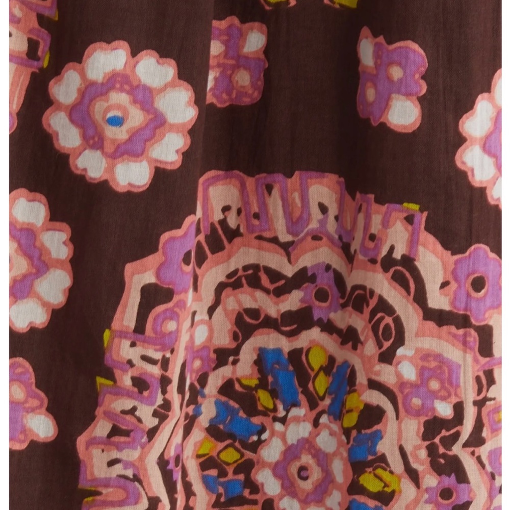 Cleobella Avalon Print Drawstring Skirt EUC - Picture 5 of 12